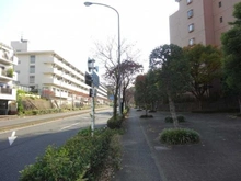 【神奈川県/横浜市都筑区茅ケ崎南】港北ファミールハイツ 10-3号棟 前面道路