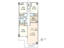 【神奈川県/川崎市宮前区犬蔵】ウィンザーハイム宮前平アーベイン 間取り図