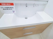 【神奈川県/川崎市宮前区有馬】ウィンザーハイム鷺沼 洗面所：洗面化粧台
