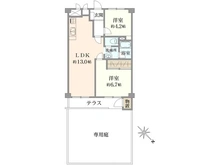 【神奈川県/川崎市宮前区有馬】ウィンザーハイム鷺沼 間取り図