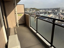 【神奈川県/横浜市都筑区南山田】港北ニュータウンパークサイドハイツ　 壱番館 バルコニー