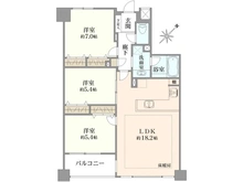 【神奈川県/横浜市都筑区荏田東】エクセレント港北センター南 間取り図