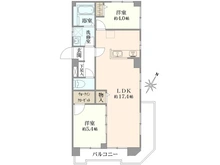 【神奈川県/横浜市青葉区新石川】ライオンズマンションたまプラーザ 間取り図