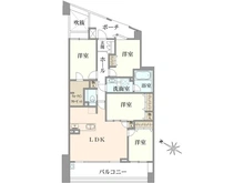 【神奈川県/川崎市宮前区犬蔵】アルスたまプラーザD.ヒルズ 間取り図