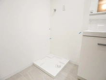 【神奈川県/横浜市青葉区美しが丘】ライオンズマンション美しが丘 洗面室：洗濯機置き場