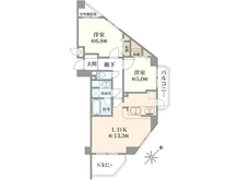 【神奈川県/横浜市青葉区美しが丘】ライオンズマンション美しが丘 間取り図