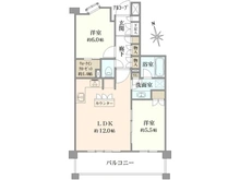 【神奈川県/横浜市青葉区美しが丘】藤和シティホームズあざみ野 間取り図