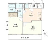 【神奈川県/横浜市緑区西八朔町】ライオンズマンション十日市場 間取り図