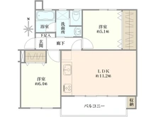 【神奈川県/横浜市青葉区美しが丘】たまプラーザ団地5街区4号棟 間取り図