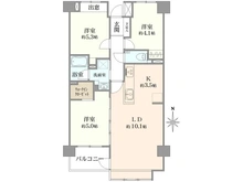 【神奈川県/川崎市宮前区鷺沼】たまプラーザパーク・ホームズ 間取り図