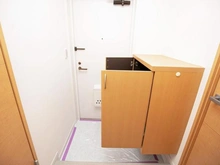 【神奈川県/横浜市青葉区新石川】ライオンズマンションたまプラーザ第5 玄関：シューズボックス
