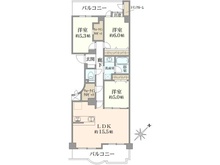 【神奈川県/横浜市青葉区荏田町】アルスあざみ野 間取り図