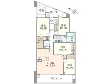 【神奈川県/川崎市宮前区犬蔵】アルスたまプラーザD．ヒルズ 間取り図