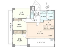 【神奈川県/横浜市都筑区南山田】ライオンズ港北ニュータウンオーセンティックハウス 間取り図