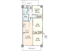 【神奈川県/川崎市宮前区宮前平】マイキャッスル宮前平パークヒルズ 間取り図