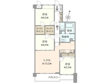 【神奈川県/川崎市宮前区有馬】クレストフォルム鷺沼 間取り図