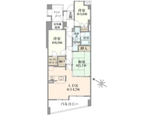 【神奈川県/横浜市青葉区荏田西】サンヴェール市が尾の丘 間取り図