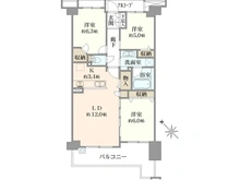 【神奈川県/横浜市青葉区荏田町】ファミールあざみ野スカーレットヒルズ 間取り図