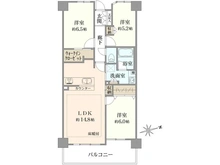 【東京都/小平市花小金井】ルネ花小金井 間取り図