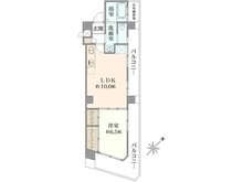 【東京都/小金井市本町】サンリープ小金井 間取り図