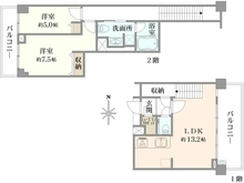 【東京都/武蔵野市境】グランドメゾン武蔵野 間取り図