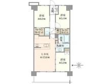 【東京都/西東京市富士町】リビオ東伏見公園 間取り図