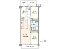 【東京都/小平市花小金井】シェグラン花小金井ハイライズ 間取り図