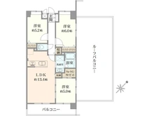【東京都/八王子市高倉町】プレジャーガーデン豊田壱番館 間取り図