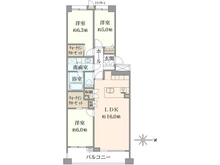 【東京都/武蔵野市境南町】ラヴィドール武蔵境 間取り図