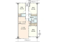 【東京都/小金井市貫井南町】藤和ライブタウン国分寺 間取り図