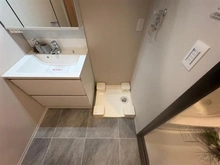 【東京都/小金井市緑町】武蔵小金井サンハイツ 洗面所：洗濯パン