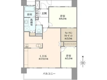 【東京都/小金井市貫井南町】パークホームズ武蔵小金井フォレストフィールド 間取り図