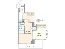 【東京都/小金井市本町】シティライブ武蔵小金井弐番館 間取り図