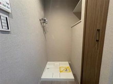 【東京都/小金井市本町】コスモフォーラム武蔵小金井 洗面室：洗濯機置き場