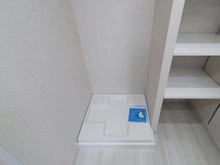 【東京都/小平市花小金井南町】花小金井スカイハイツ 洗面室：洗濯機置き場