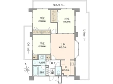 【東京都/小平市鈴木町】レクセルガーデン一橋学園 間取り図