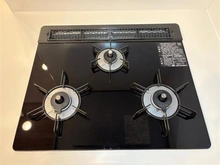 【東京都/東久留米市前沢】ハイコート花小金井 キッチン：三口コンロ