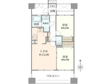 【東京都/国分寺市本町】ファミールスクエア国分寺 間取り図