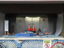 【東京都/小平市花小金井南町】花小金井スカイハイツ エントランス：工事中