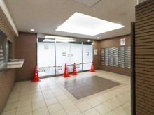 【東京都/小平市花小金井南町】花小金井スカイハイツ エントランス：工事中