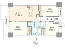 【東京都/国分寺市内藤】グローヴテラス国立 間取り図