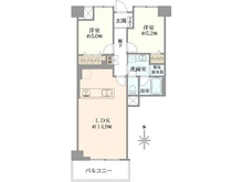 【東京都/小平市学園西町】一橋学園ガーデニア 間取り図