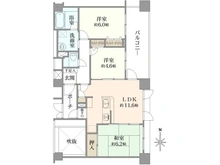 【東京都/小平市学園西町】レクセルマンション一橋学園 間取り図