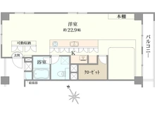 【東京都/小金井市中町】小金井中町マンション 間取り図