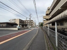 【東京都/小金井市中町】エクセレント武蔵野公園 A棟 前面道路