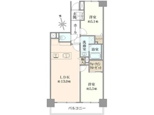 【東京都/小金井市本町】藤和シティホームズ武蔵小金井II 間取り図