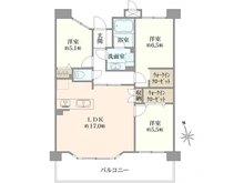 【東京都/小平市鈴木町】レクセルガーデン一橋学園 間取り図