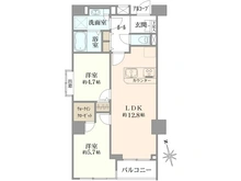【東京都/小金井市中町】武蔵小金井スカイハイツ 間取り図