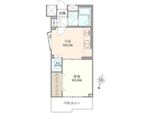 【東京都/国分寺市本町】ハイネス国分寺 間取り図