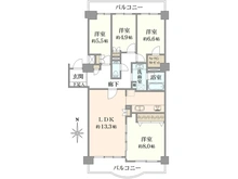 【東京都/小平市小川町】ガーデンハイツ小平 間取り図